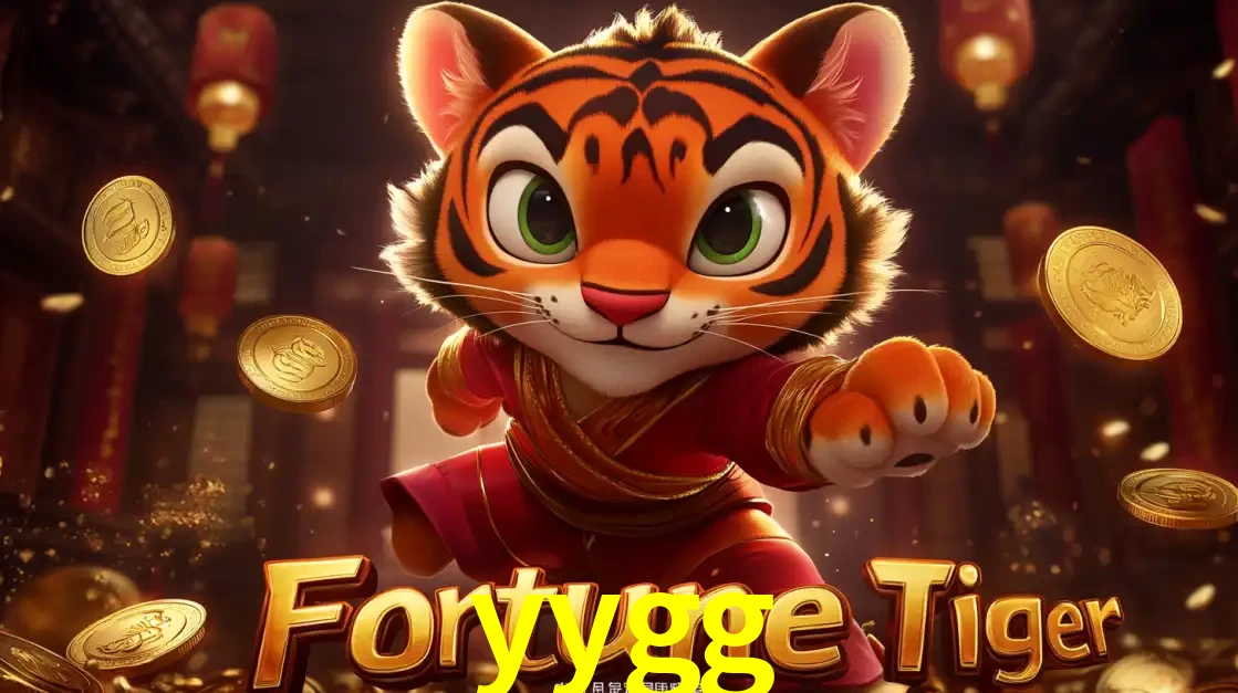 O carismático mascote do jogo de slot Fortune Tiger, um tigre fofo em pose de artes marciais, pronto para trazer sorte e multiplicadores de ganhos no cassino online yygg.