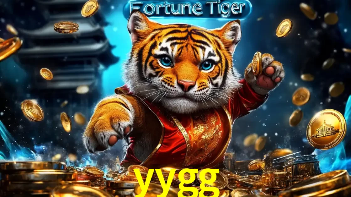 Imagem promocional do jogo de slot Fortune Tiger, com um tigre majestoso em traje tradicional cercado por uma fortuna em moedas de ouro, disponível agora no cassino yygg.