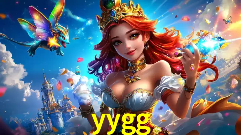 A princesa de um reino de fantasia mágico, com seu pequeno dragão, apresentando um mundo de prêmios encantados nos jogos de caça-níqueis do cassino yygg.